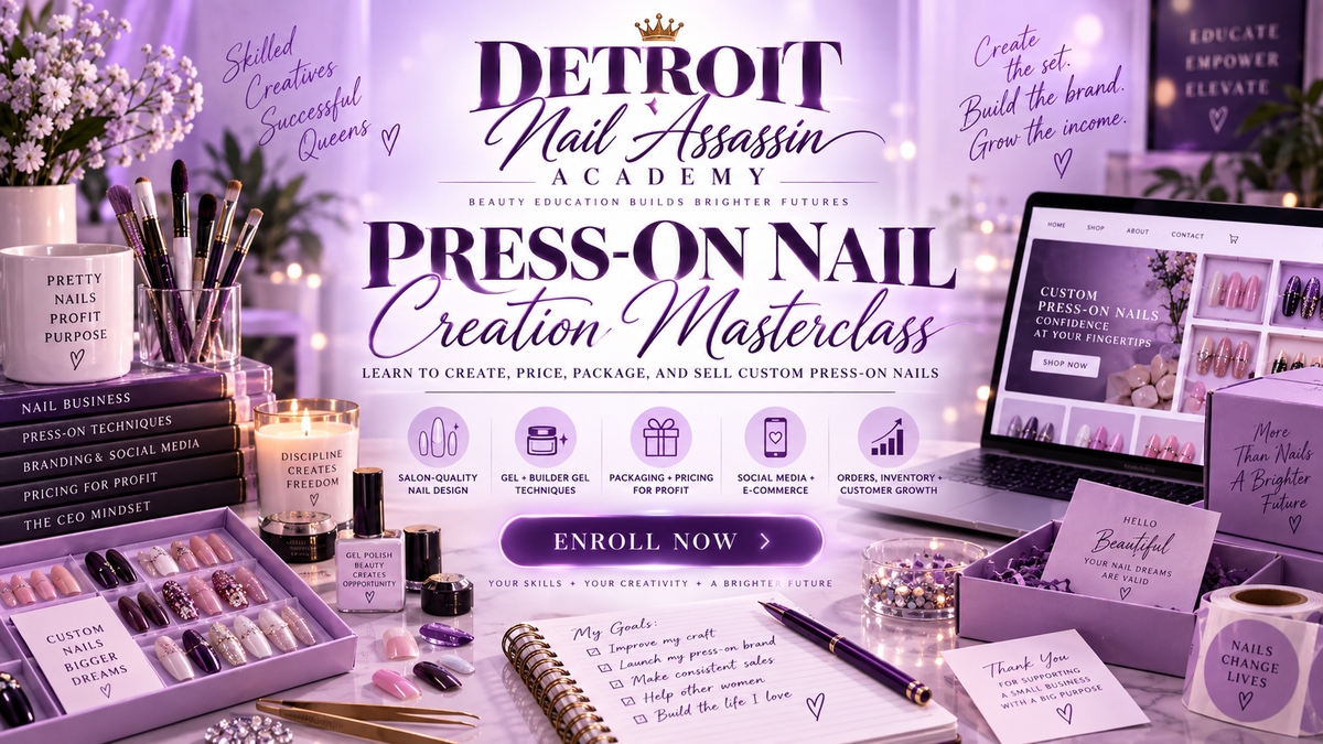 Press-On Nail Creation Masterclass