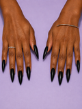 Stiletto press-on nail shape